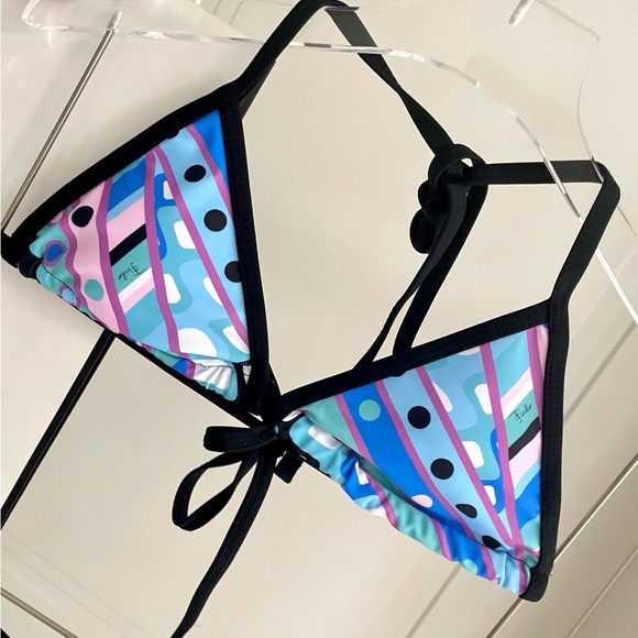 Emilio Pucci Multicolor Geometric Bikini Set - Picture 5 of 9